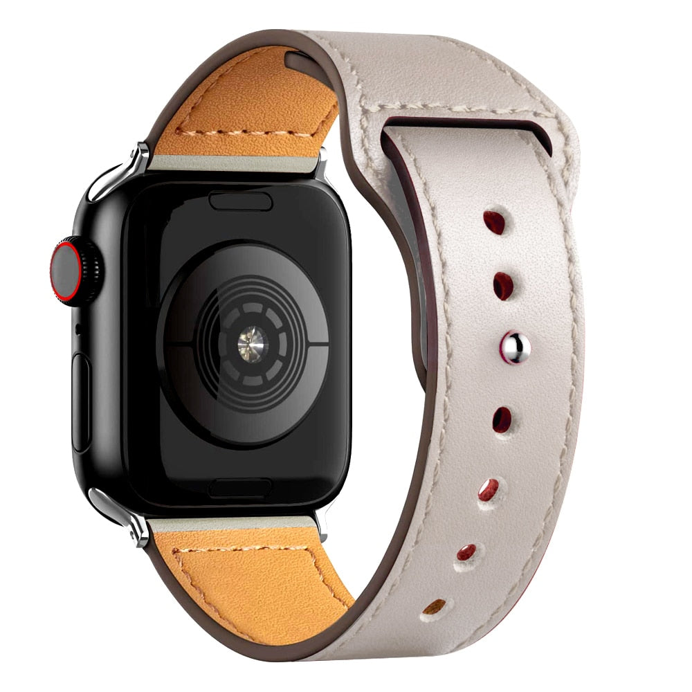Apple Watch Lederband - Stilvoll und komfortabel für jedes Handgelenk