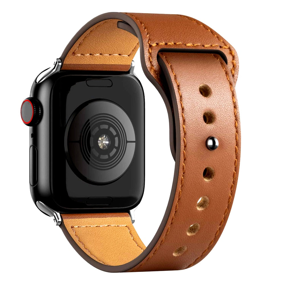 Apple Watch Lederband - Stilvoll und komfortabel für jedes Handgelenk