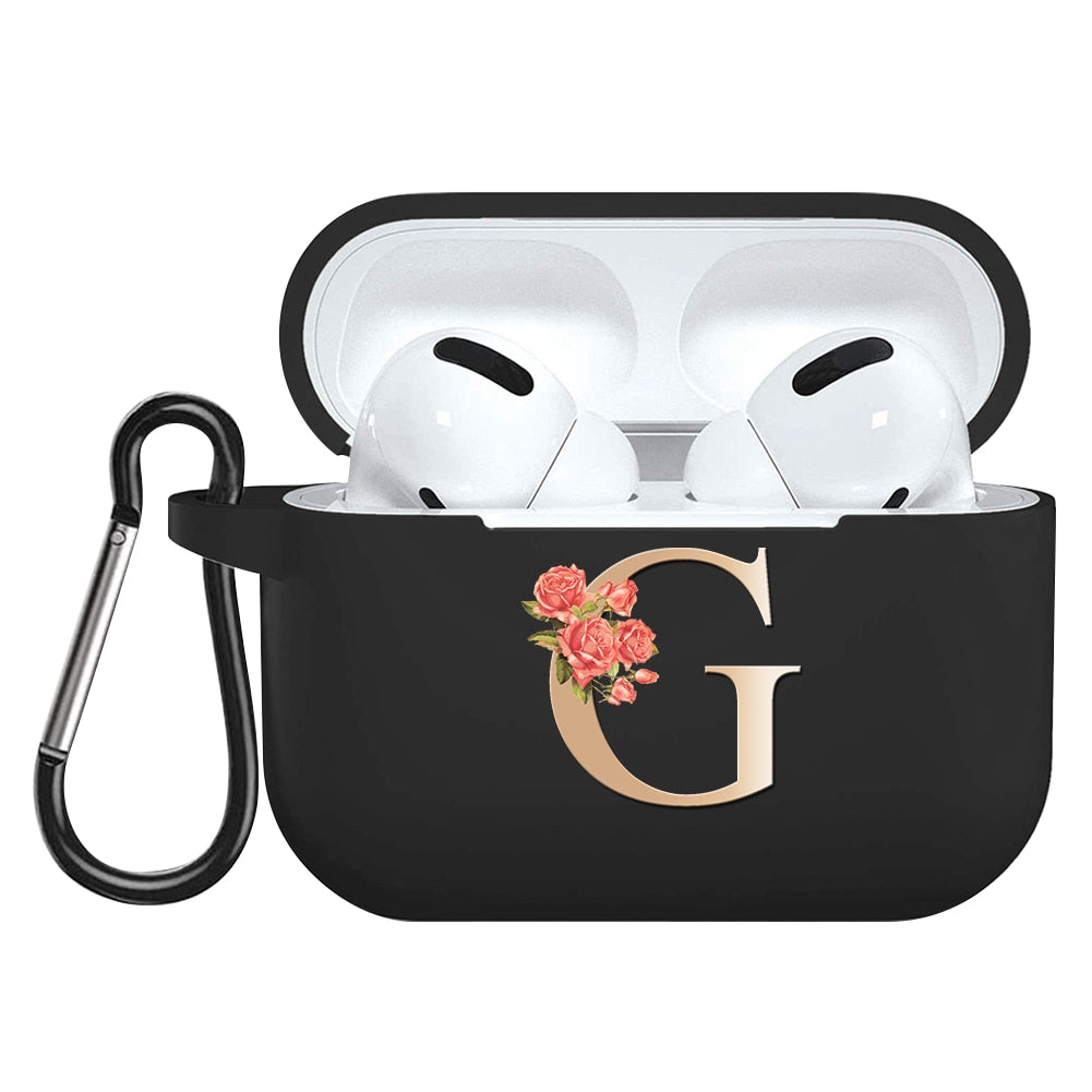 AirPods Pro matte Buchstaben Case