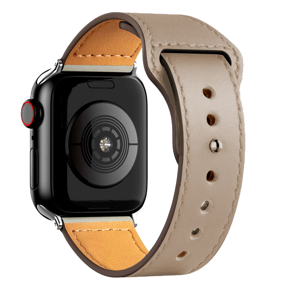 Apple Watch Lederband - Stilvoll und komfortabel für jedes Handgelenk