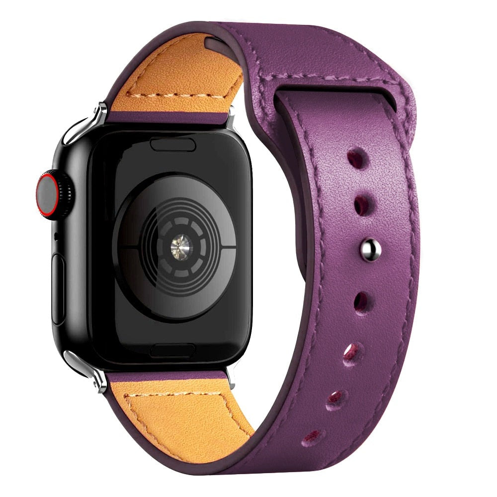 Apple Watch Lederband - Stilvoll und komfortabel für jedes Handgelenk