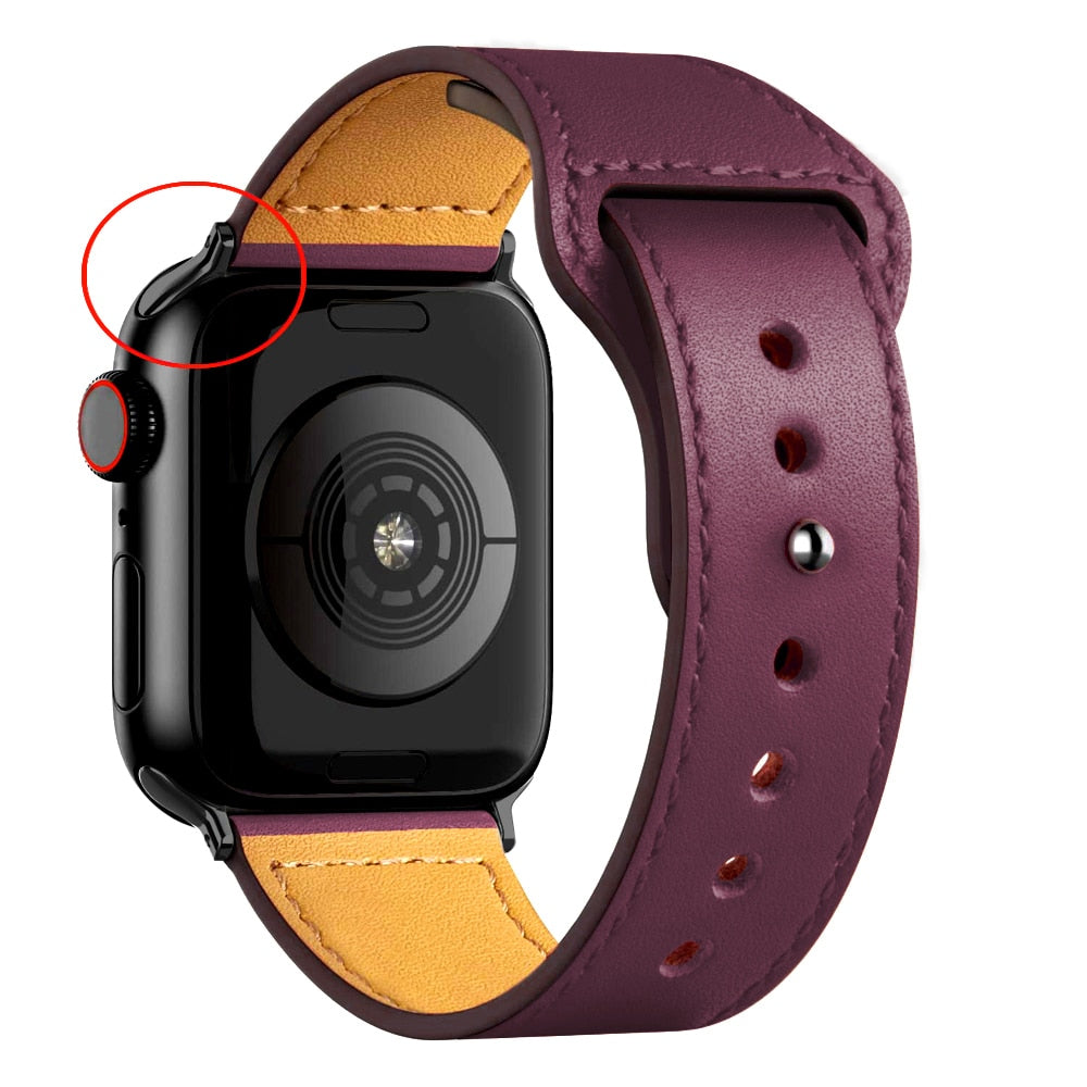 Apple Watch Lederband - Stilvoll und komfortabel für jedes Handgelenk