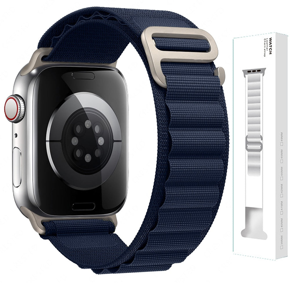 Nylon Strap für Apple Watch - Stilvoller Komfort 38-40-41 mm