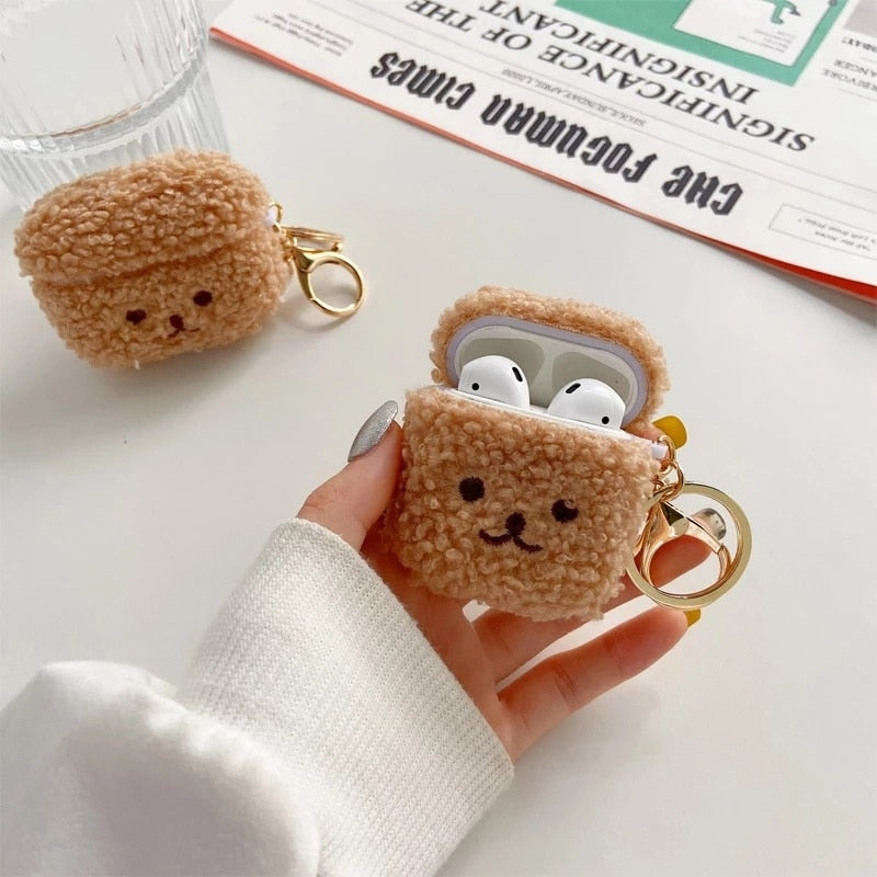 AirPods Case im Plüschdesign