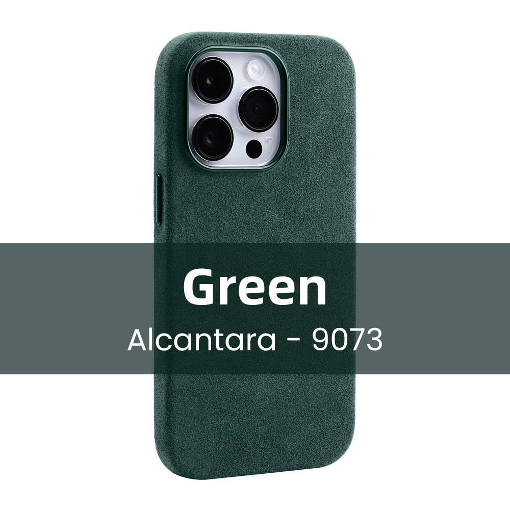 iPhone 14 Pro Max magnetische Alcantara Schutzhülle