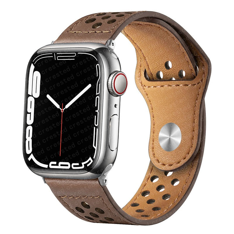Lederarmband für Apple Watch - Verleihe Deiner Uhr einen Hauch von Eleganz