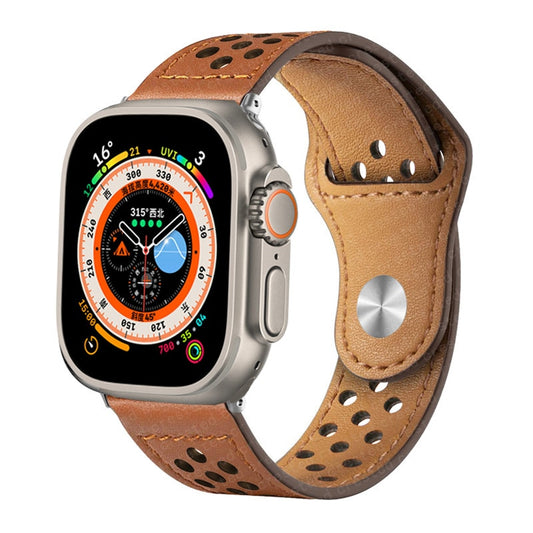 Lederarmband für Apple Watch - Verleihe Deiner Uhr einen Hauch von Eleganz