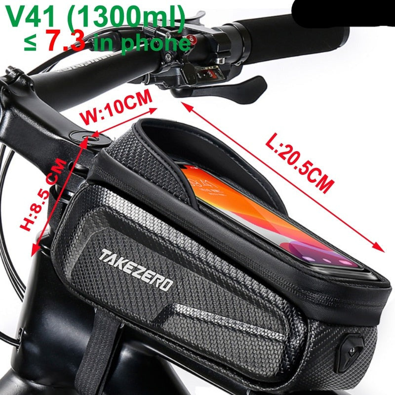 Regendichte Fahrradtasche - Halte Dein Handy sicher und trocken