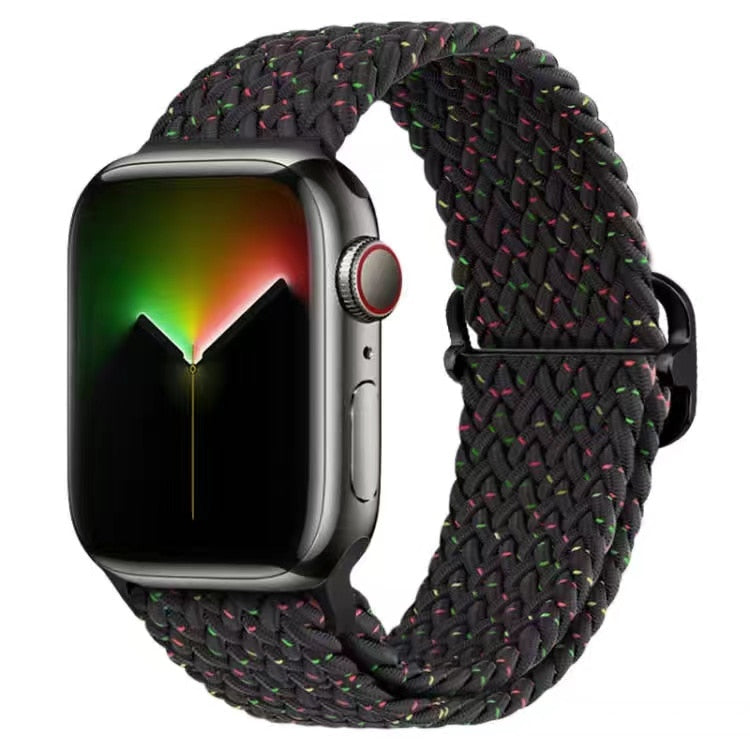 Apple Watch Stilvolles Nylon geflochtenes Schleifenband