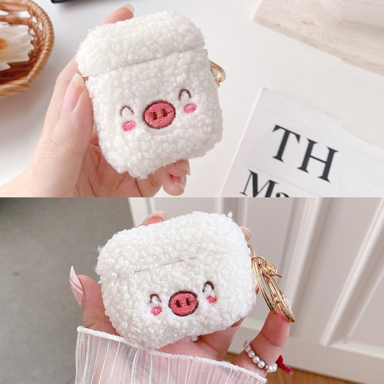 AirPods Case im Plüschdesign
