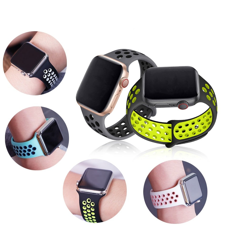 Apple Watch hochwertiges Sport-Silikonarmband