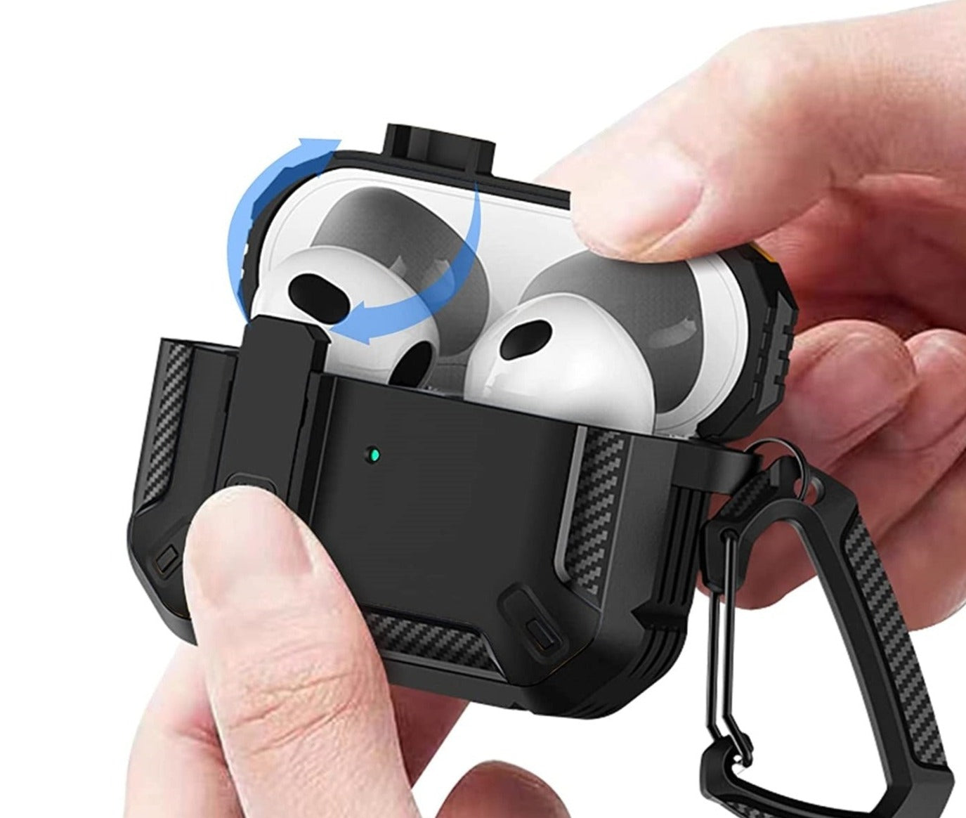 AirPods Carbon Design Hülle