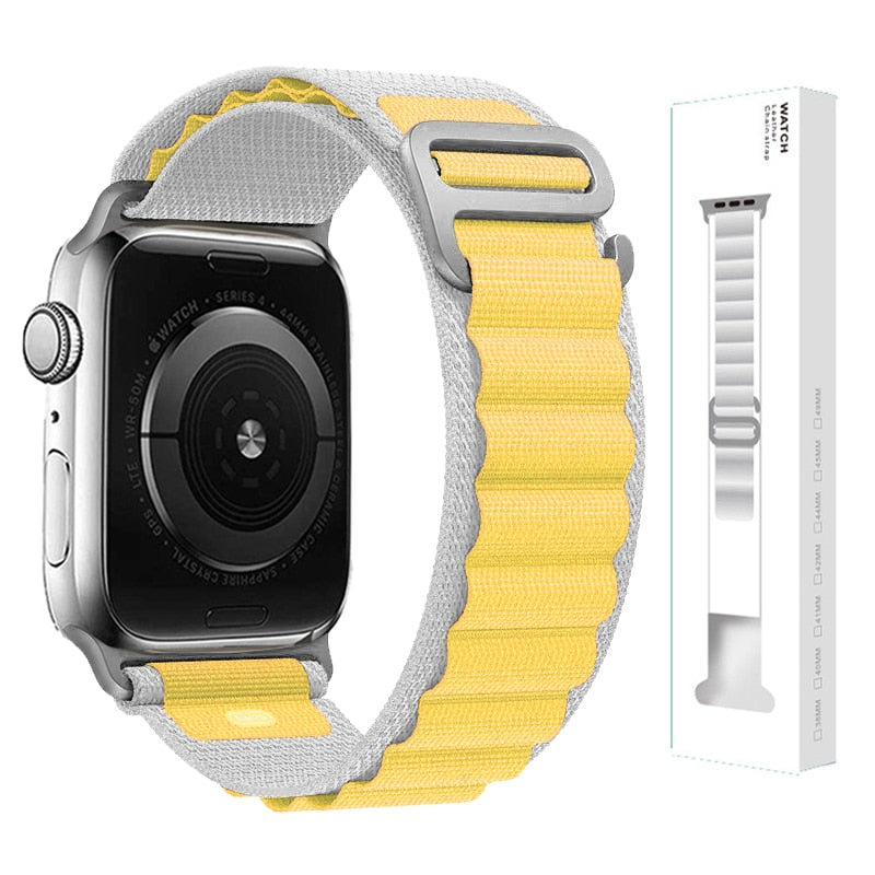 Nylon Strap für Apple Watch - Stilvoller Komfort 38-40-41 mm