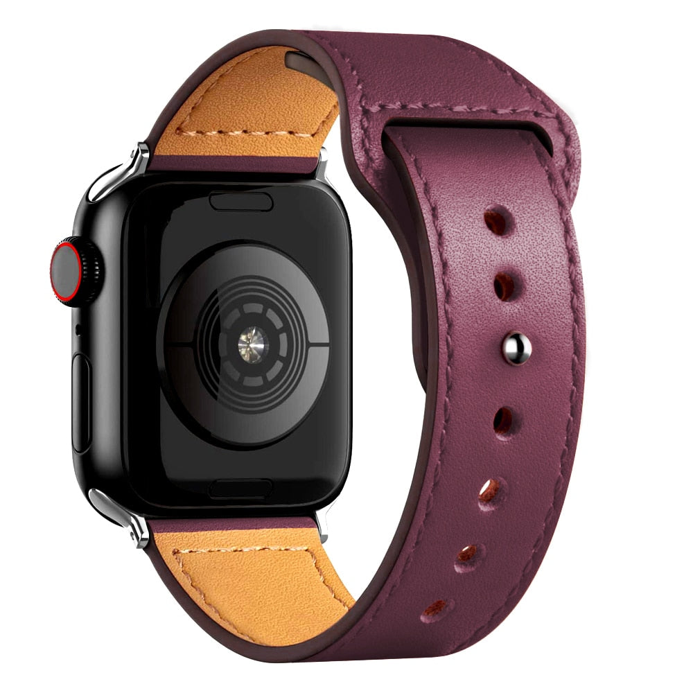 Apple Watch Lederband - Stilvoll und komfortabel für jedes Handgelenk