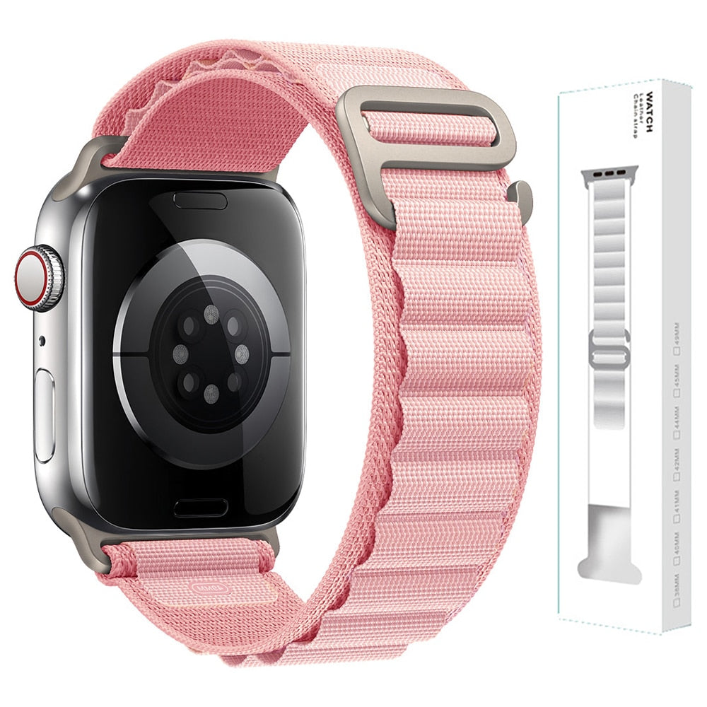 Nylon Strap für Apple Watch - Stilvoller Komfort 38-40-41 mm