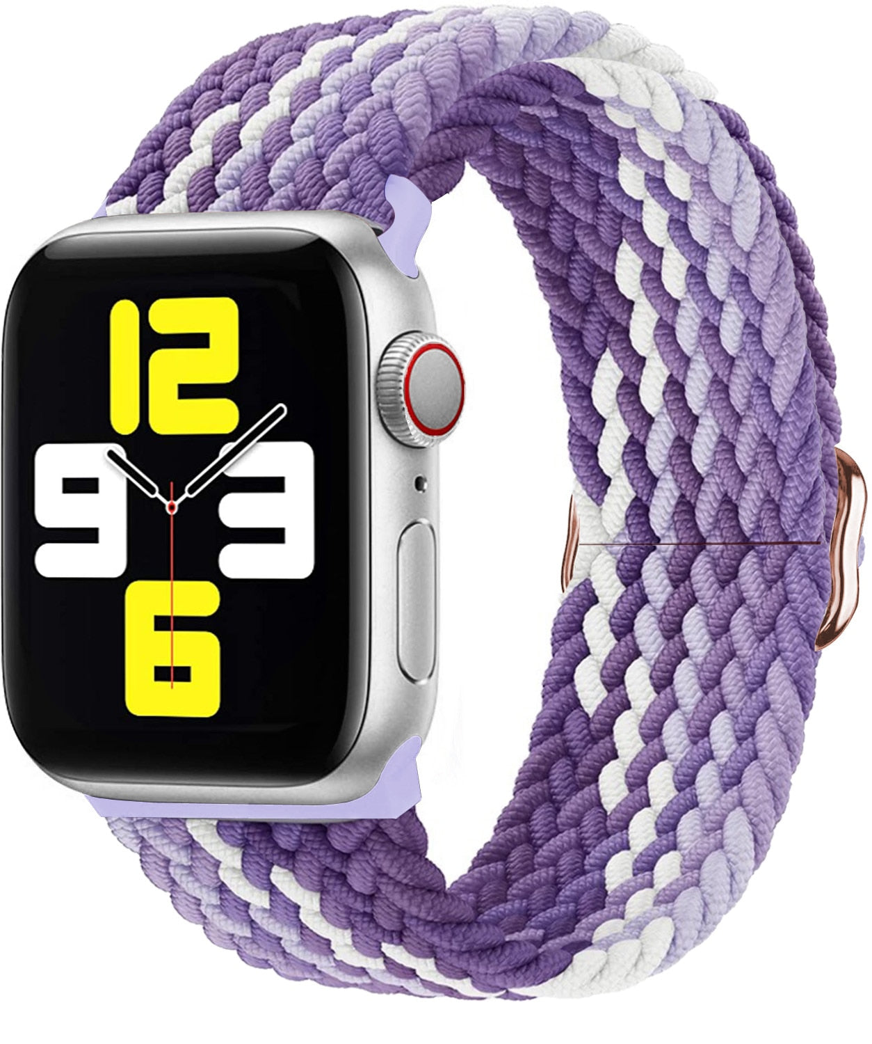 Apple Watch Stilvolles Nylon geflochtenes Schleifenband
