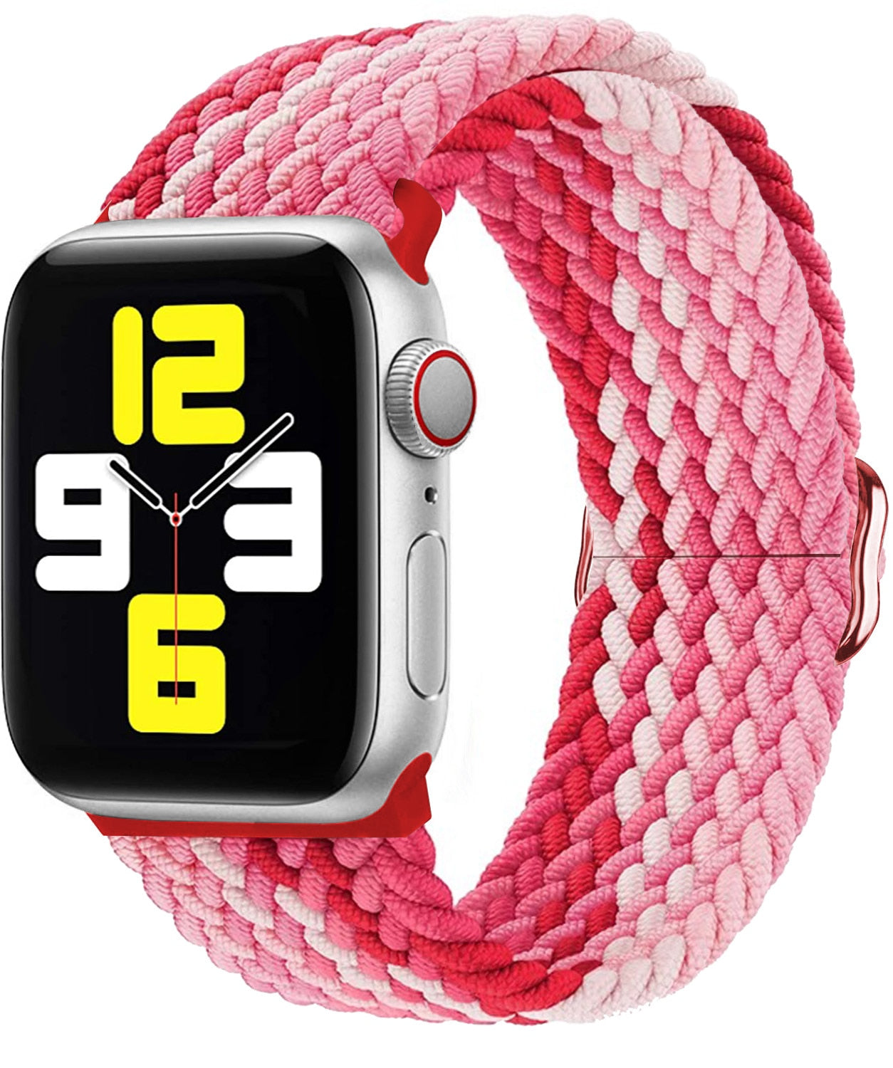 Apple Watch Stilvolles Nylon geflochtenes Schleifenband