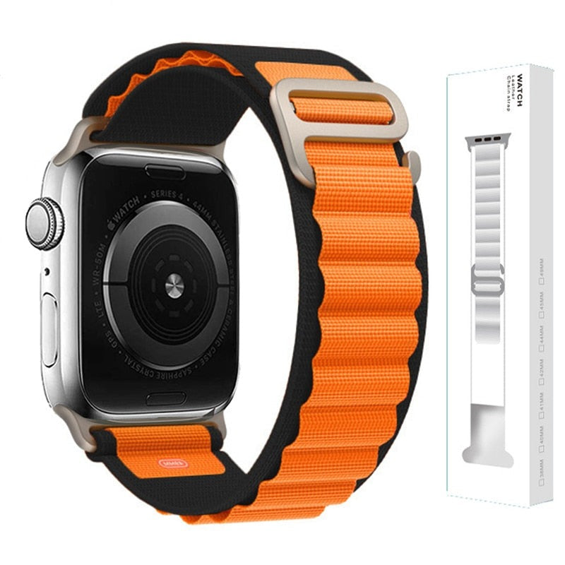 Nylon Strap für Apple Watch - Stilvoller Komfort 38-40-41 mm