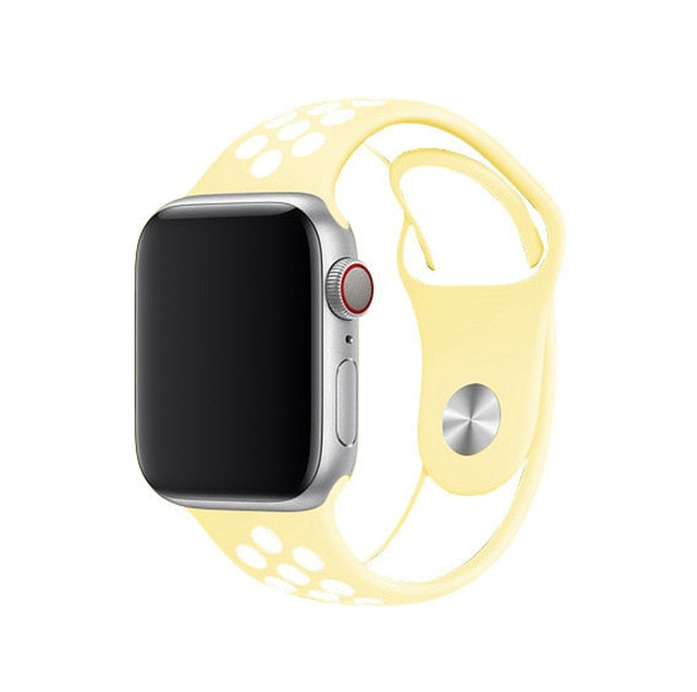 Apple Watch hochwertiges Sport-Silikonarmband