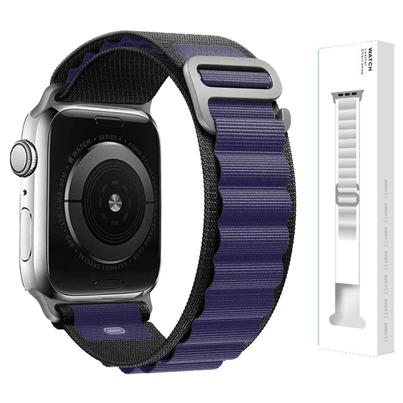Nylon Strap für Apple Watch - Stilvoller Komfort 38-40-41 mm