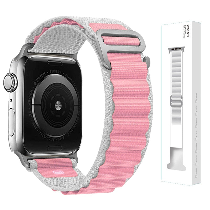 Nylon Strap für Apple Watch - Stilvoller Komfort 38-40-41 mm