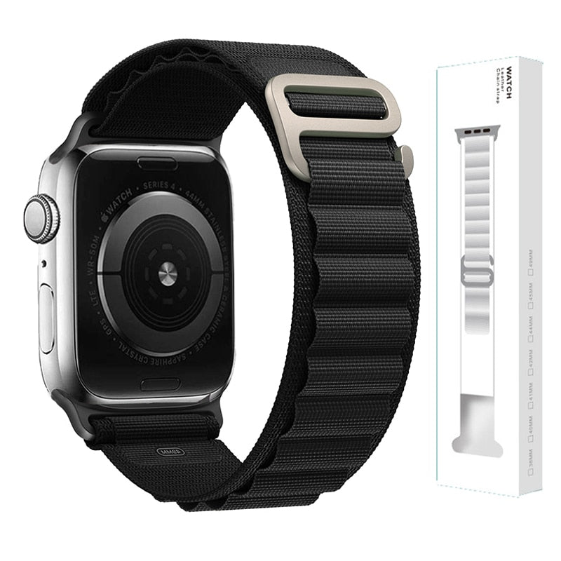 Nylon Strap für Apple Watch - Stilvoller Komfort 38-40-41 mm