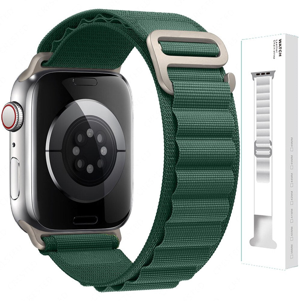 Nylon Strap für Apple Watch - Stilvoller Komfort 38-40-41 mm