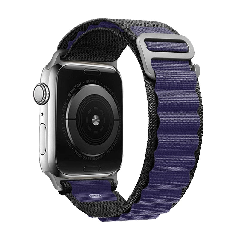 Nylon Strap für Apple Watch - Stilvoller Komfort 42-44-45-49 mm