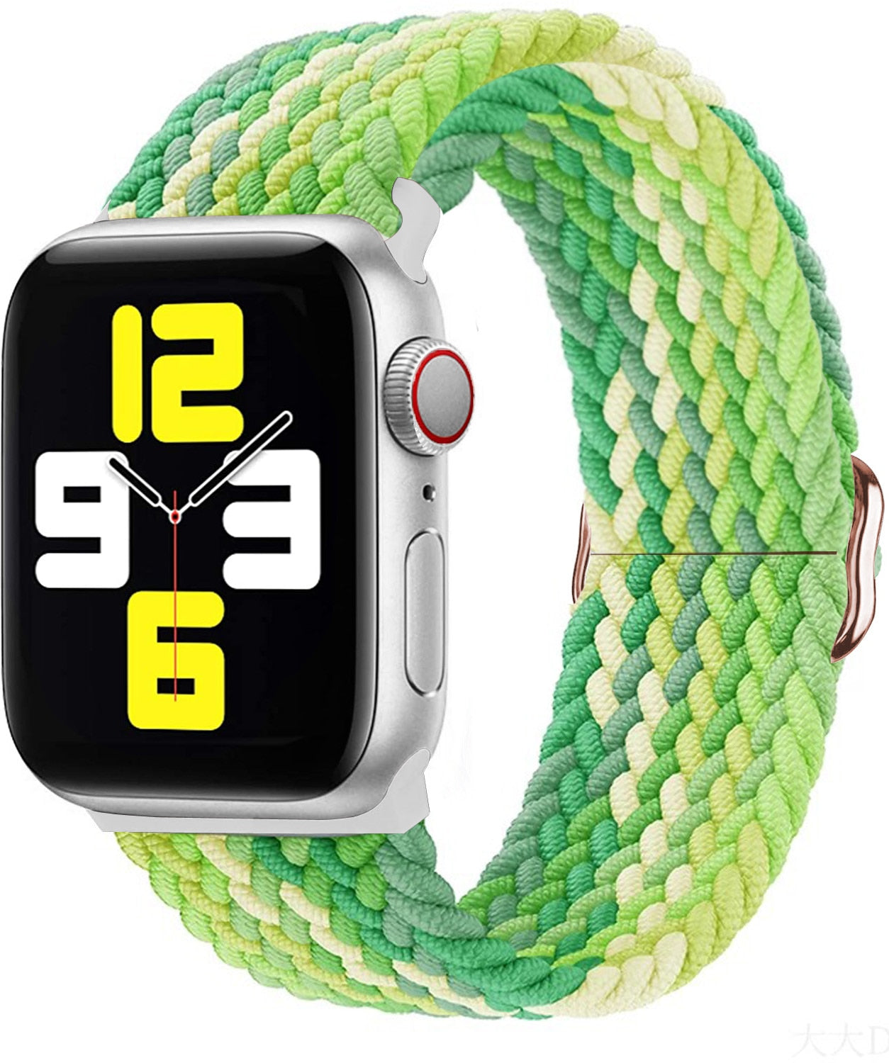 Apple Watch Stilvolles Nylon geflochtenes Schleifenband