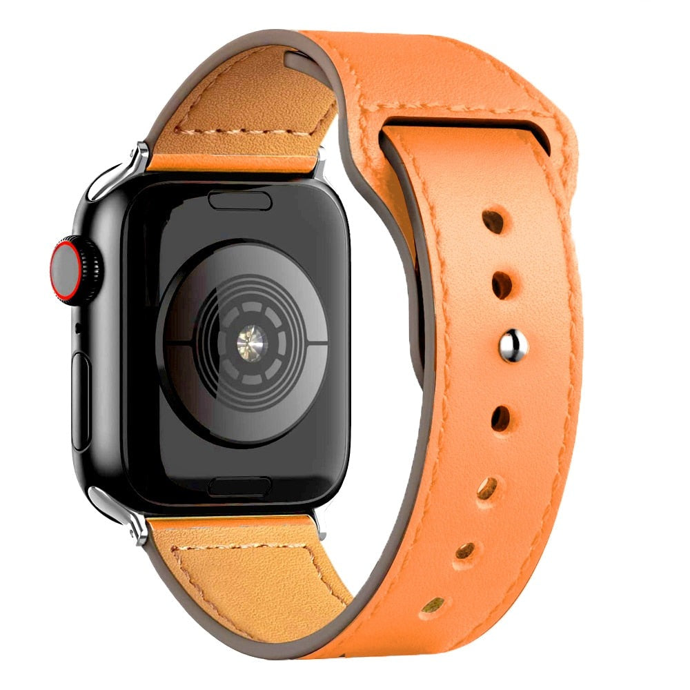 Apple Watch Lederband - Stilvoll und komfortabel für jedes Handgelenk