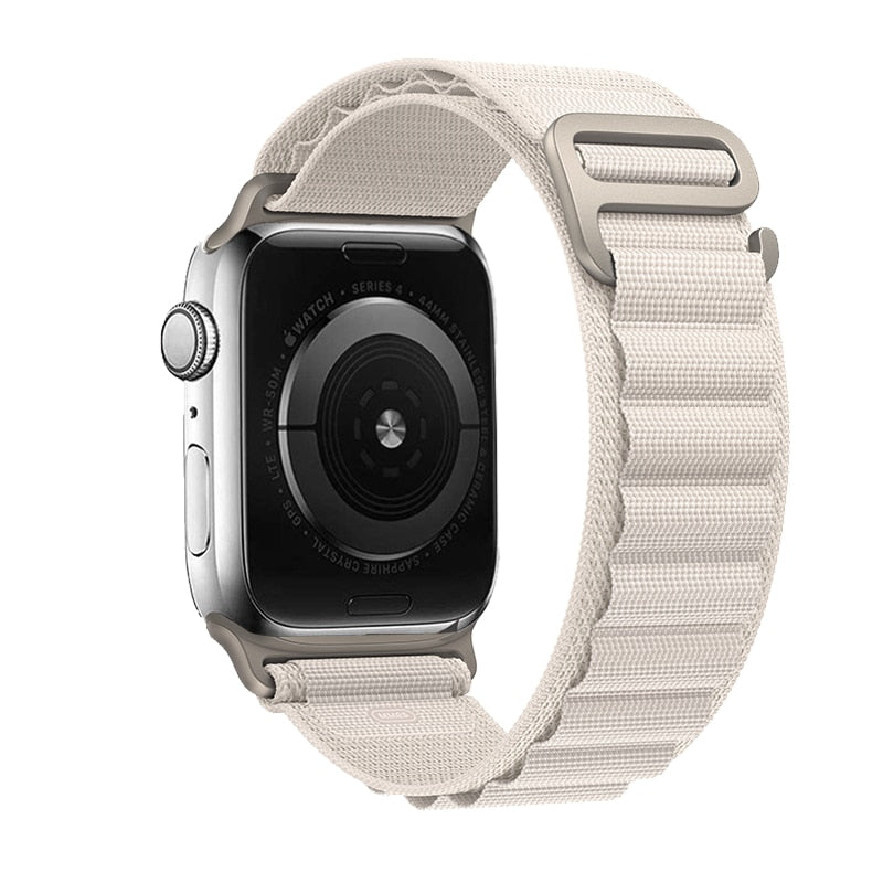 Nylon Strap für Apple Watch - Stilvoller Komfort 42-44-45-49 mm