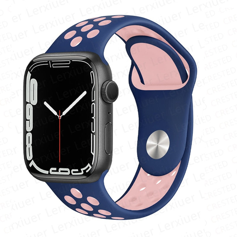 Apple Watch hochwertiges Sport-Silikonarmband