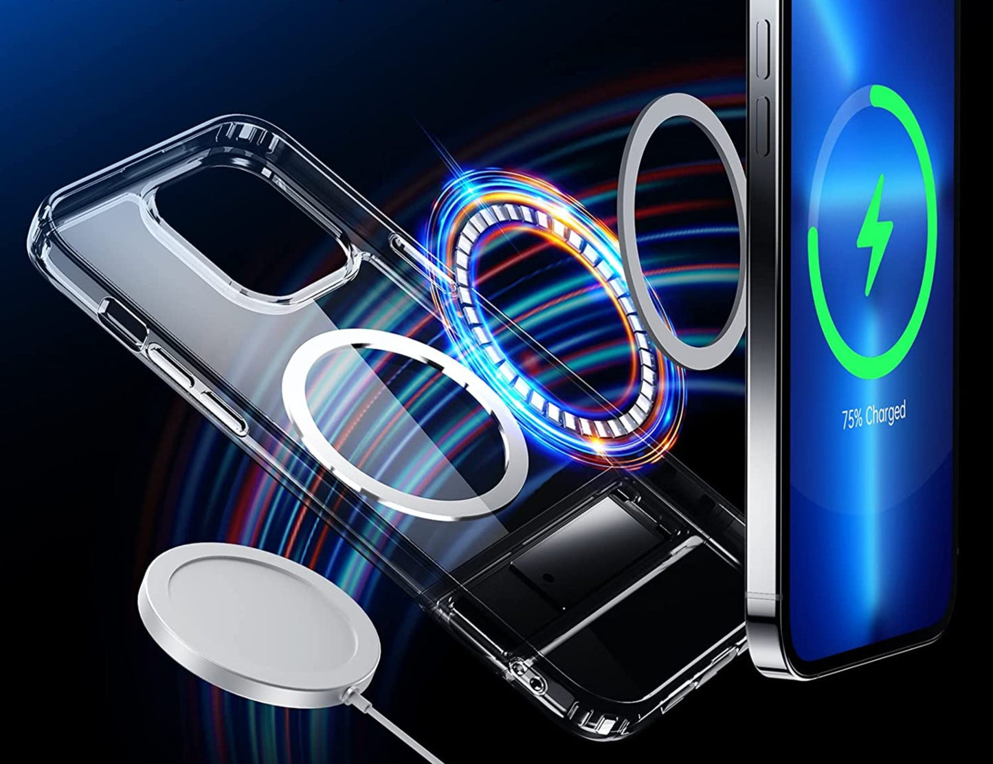 iPhone 13 Clear Case mit MagSafe & Ständer