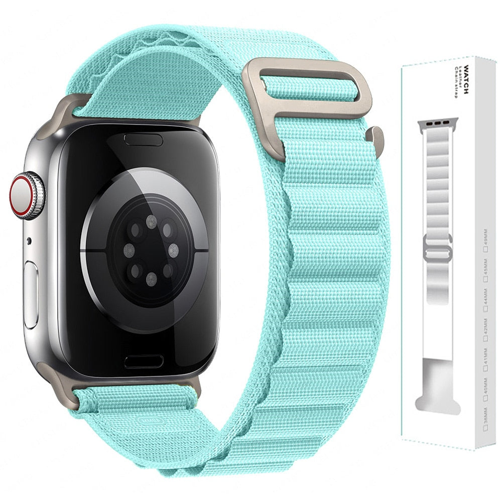Nylon Strap für Apple Watch - Stilvoller Komfort 38-40-41 mm