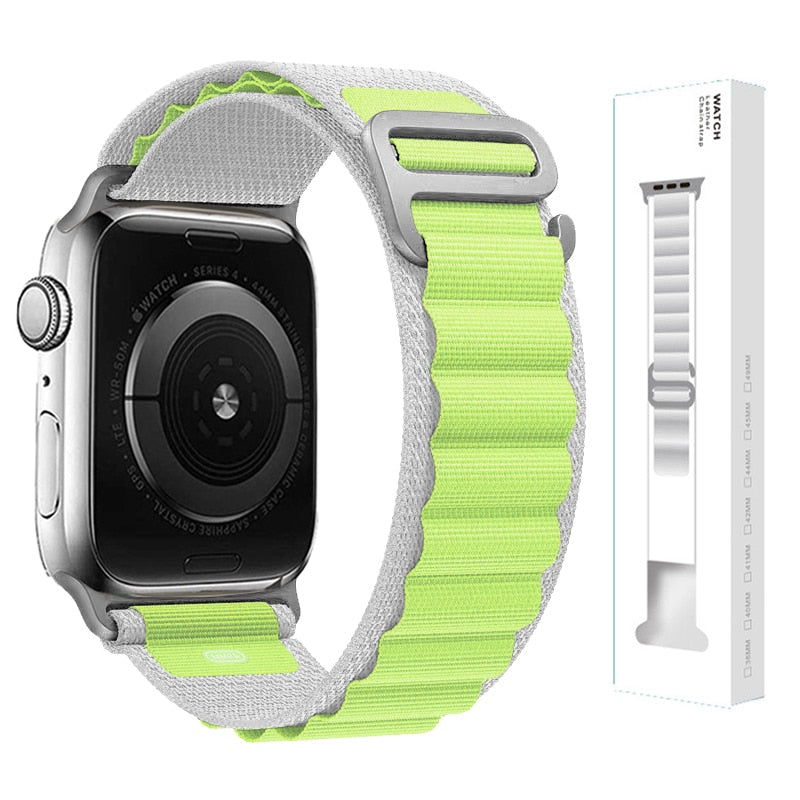 Nylon Strap für Apple Watch - Stilvoller Komfort 38-40-41 mm