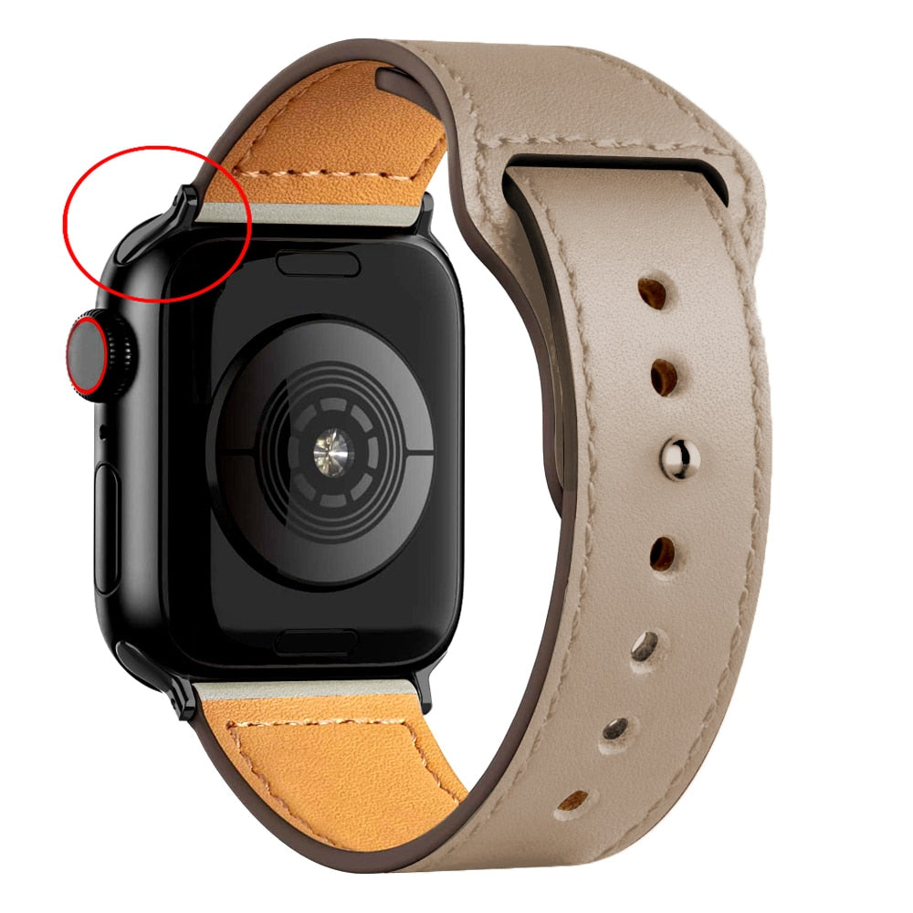 Apple Watch Lederband - Stilvoll und komfortabel für jedes Handgelenk