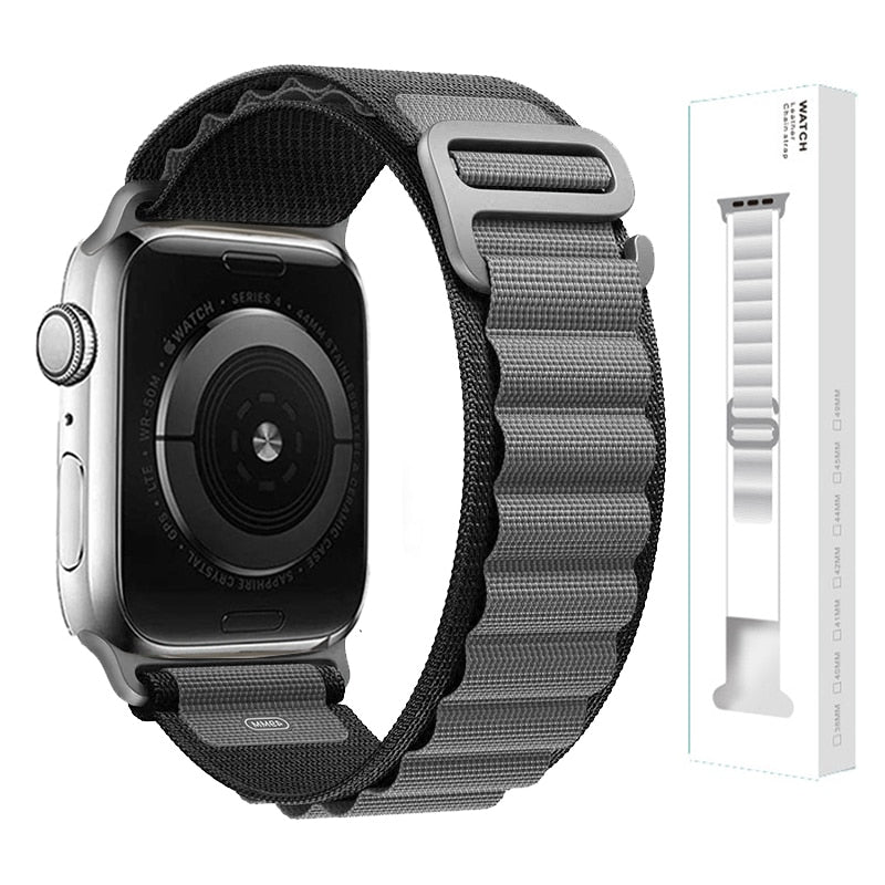 Nylon Strap für Apple Watch - Stilvoller Komfort 38-40-41 mm