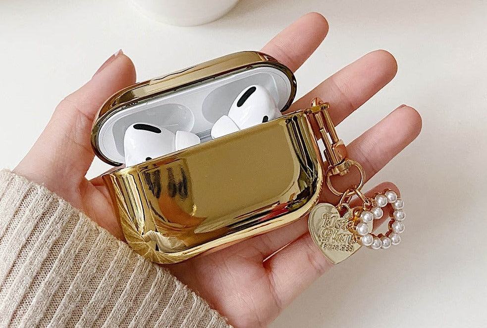AirPods Case in galvanisiertem Gold