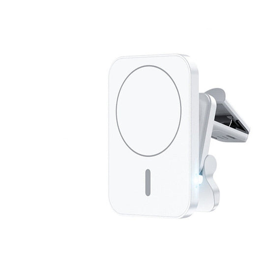 Magnetische Kfz-Luftauslass-Halterung mit kabellosem 30W-Ladegerät für iPhone 12/13/14 MagSafe