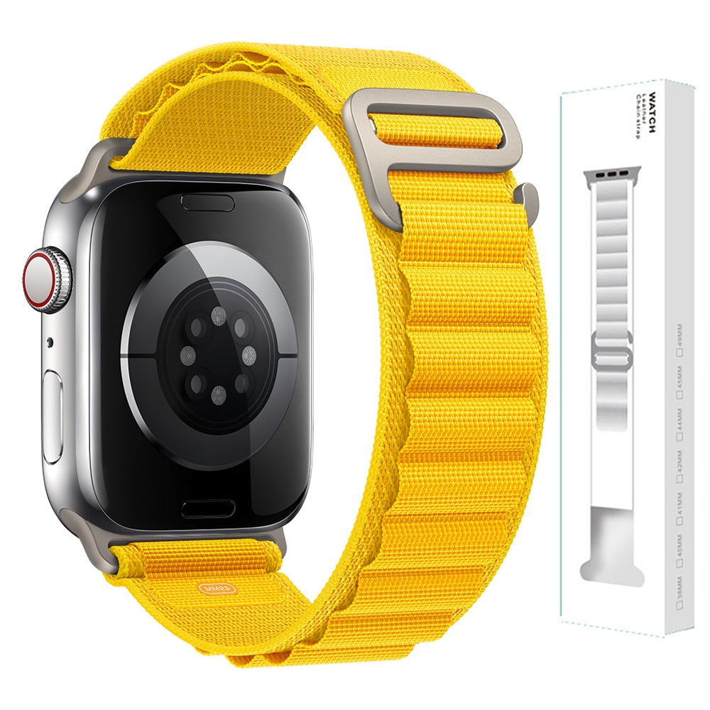 Nylon Strap für Apple Watch - Stilvoller Komfort 38-40-41 mm