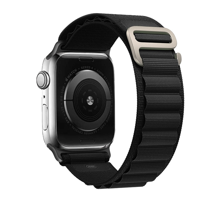 Nylon Strap für Apple Watch - Stilvoller Komfort 42-44-45-49 mm