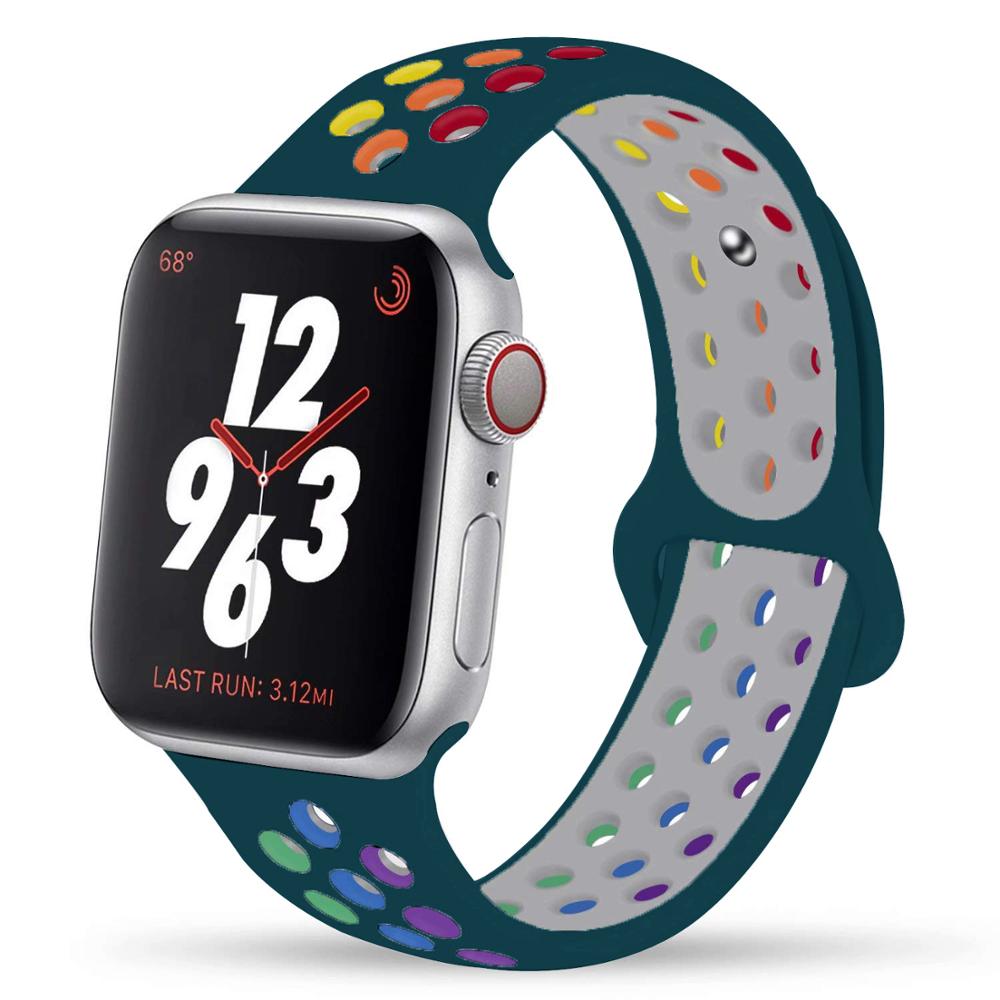 Apple Watch hochwertiges Sport-Silikonarmband