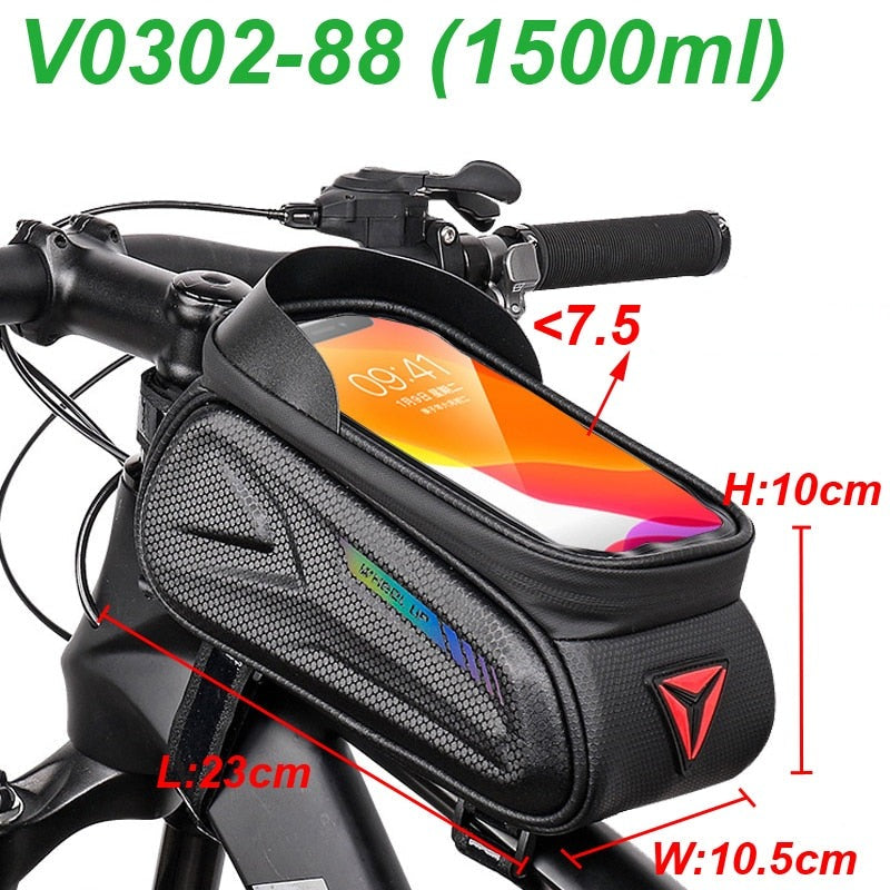 Regendichte Fahrradtasche - Halte Dein Handy sicher und trocken