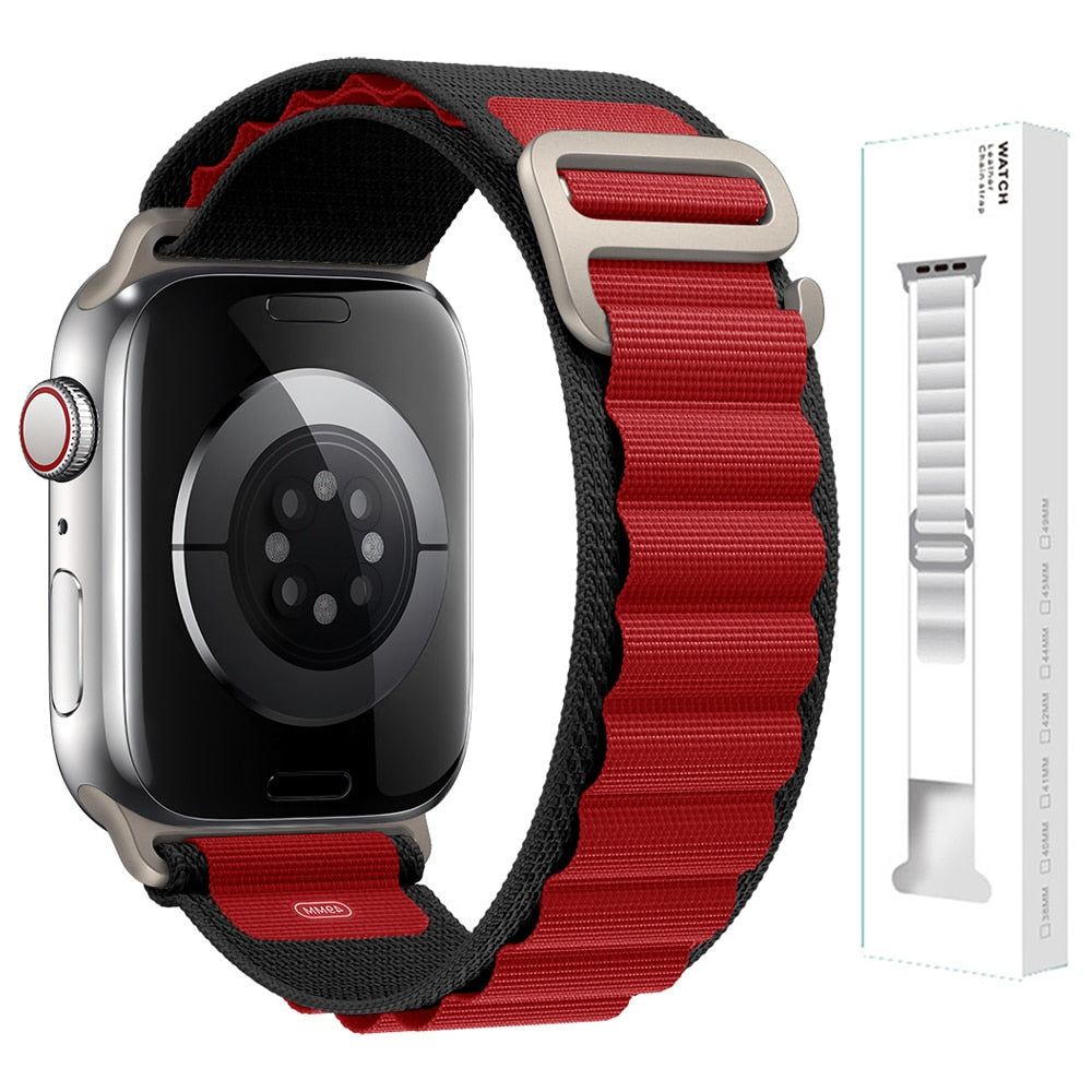 Nylon Strap für Apple Watch - Stilvoller Komfort 38-40-41 mm