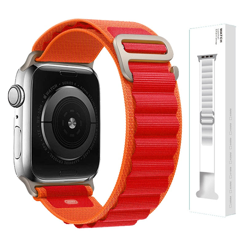 Nylon Strap für Apple Watch - Stilvoller Komfort 38-40-41 mm
