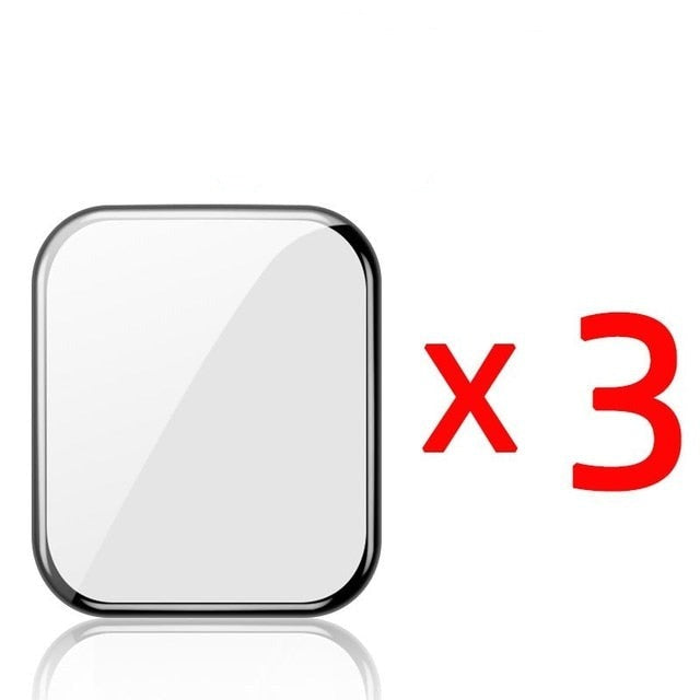 3er Set Schutzfolie für Apple Watch