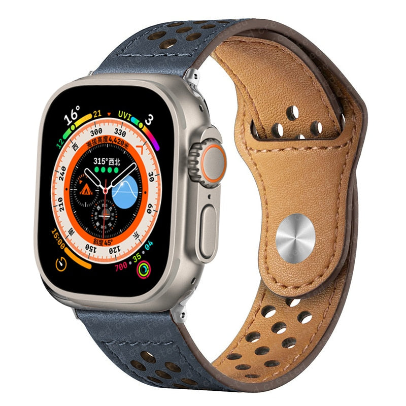Lederarmband für Apple Watch - Verleihe Deiner Uhr einen Hauch von Eleganz