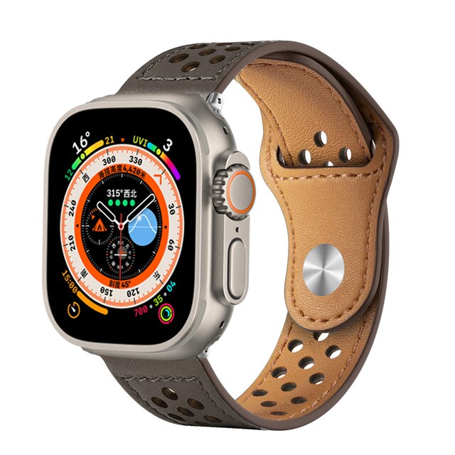 Lederarmband für Apple Watch - Verleihe Deiner Uhr einen Hauch von Eleganz