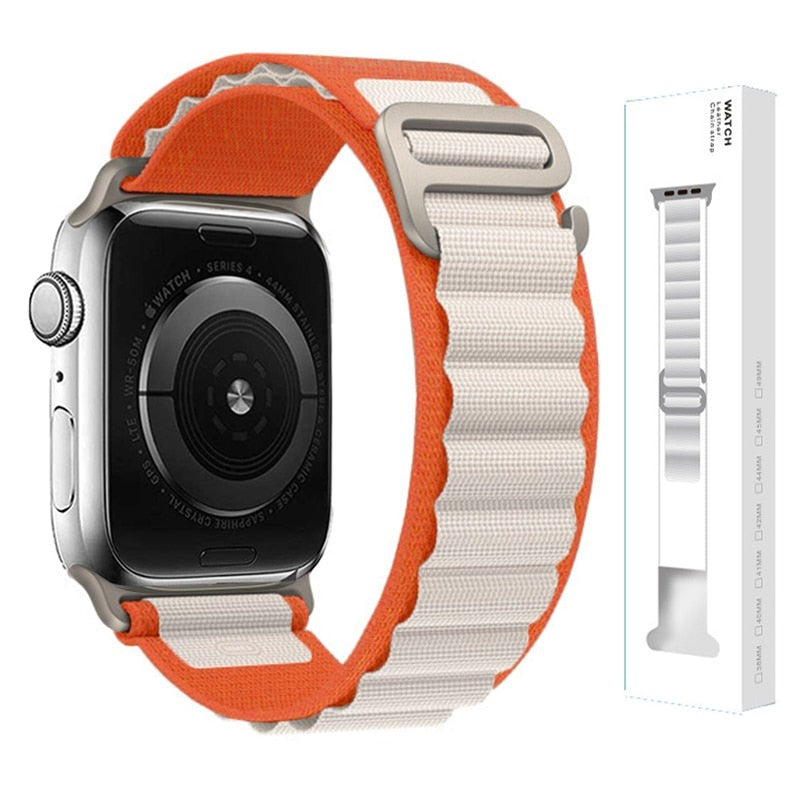 Nylon Strap für Apple Watch - Stilvoller Komfort 38-40-41 mm