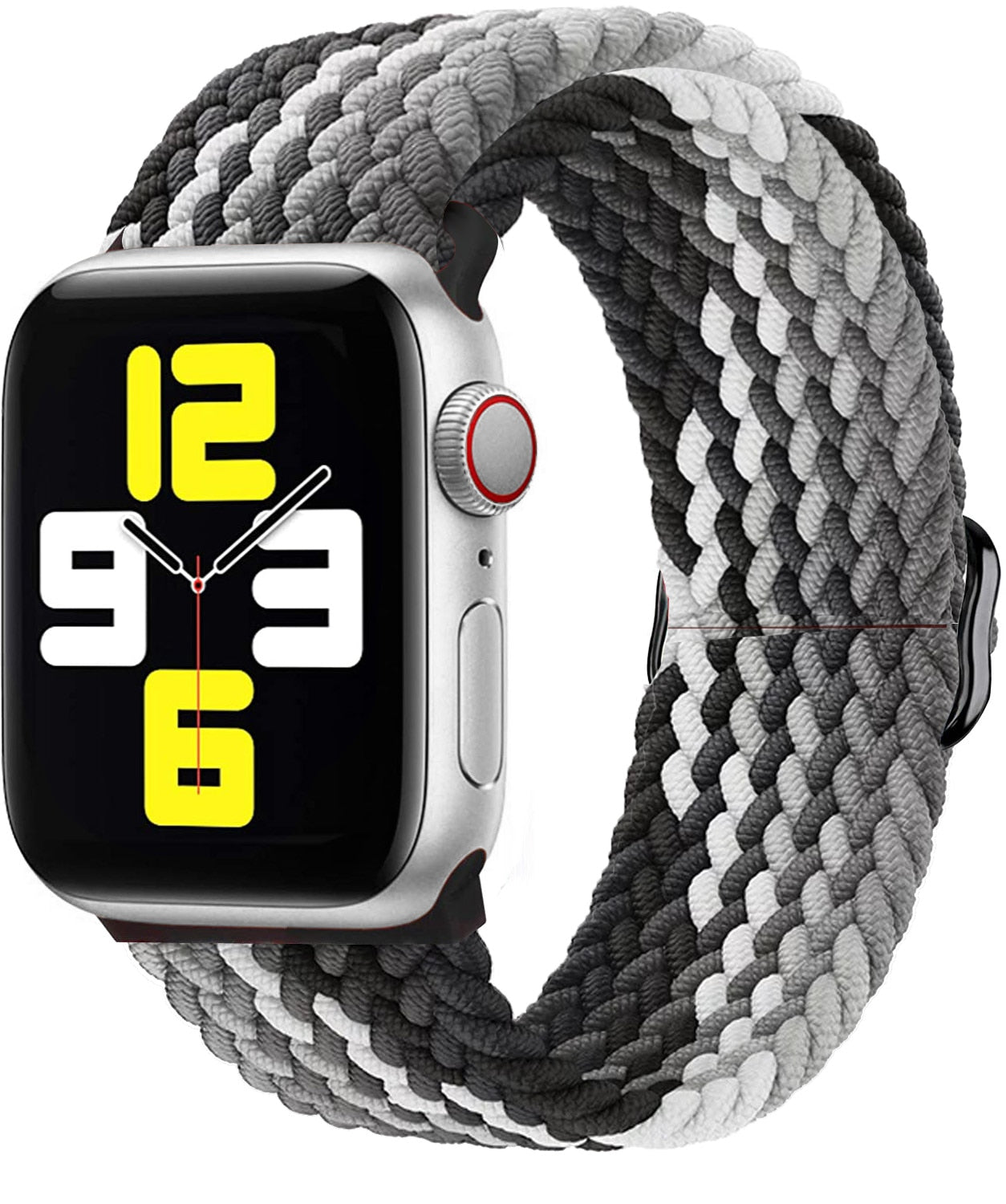 Apple Watch Stilvolles Nylon geflochtenes Schleifenband